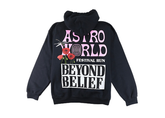 Travis Scott Astroworld Festival Run Beyond Belief Hoodie Black